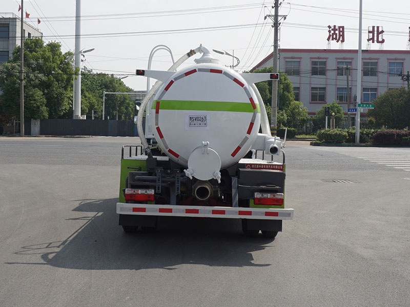 中潔牌XZL5080GXWBEV純電動吸污車